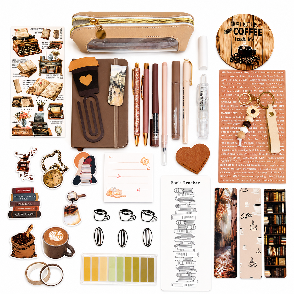 ☕️ Coffee Brown Bookish Bundle