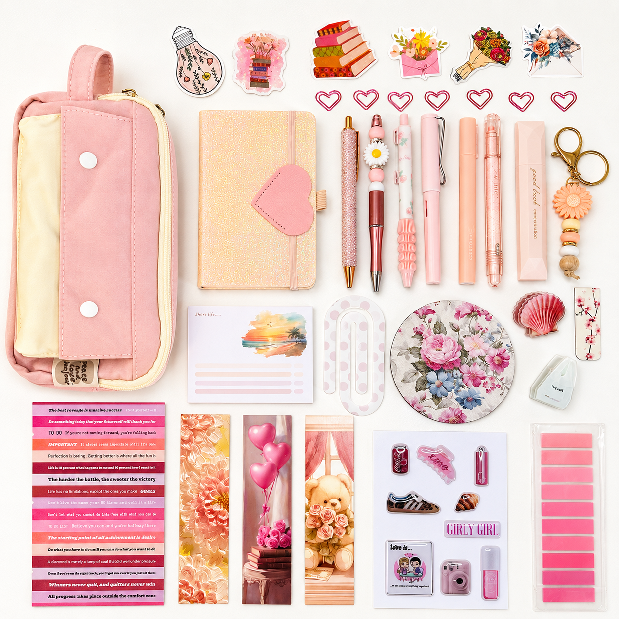 🌸 Blush & Bloom Bookish Bundle - Limited Edition