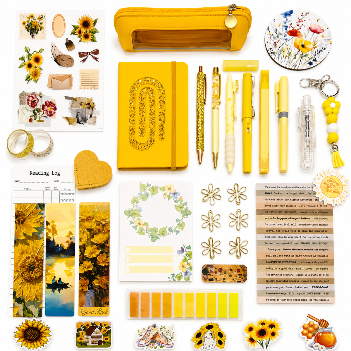 💛 Yellow Bookish Bundle
