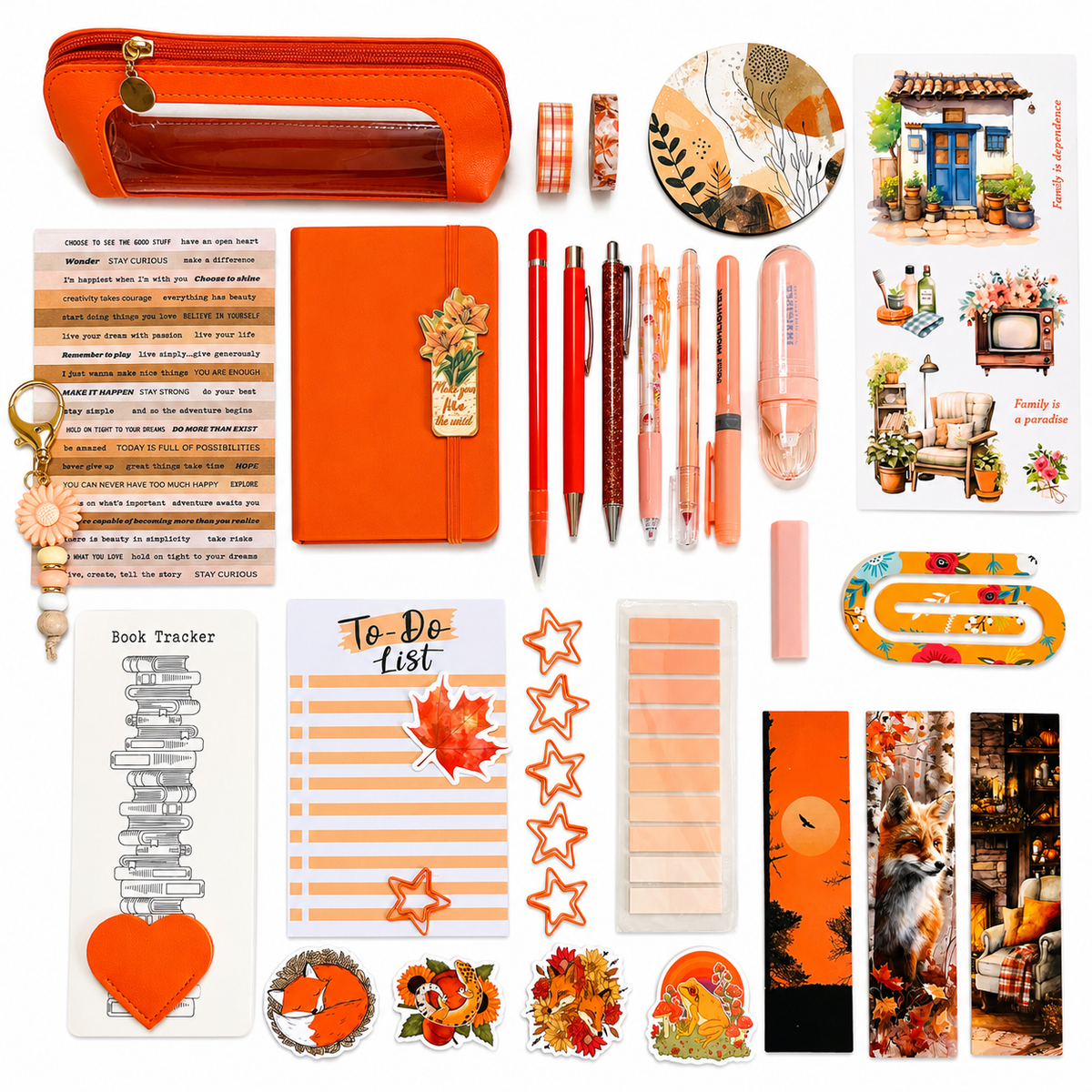 🧡 Orange Bookish Bundle