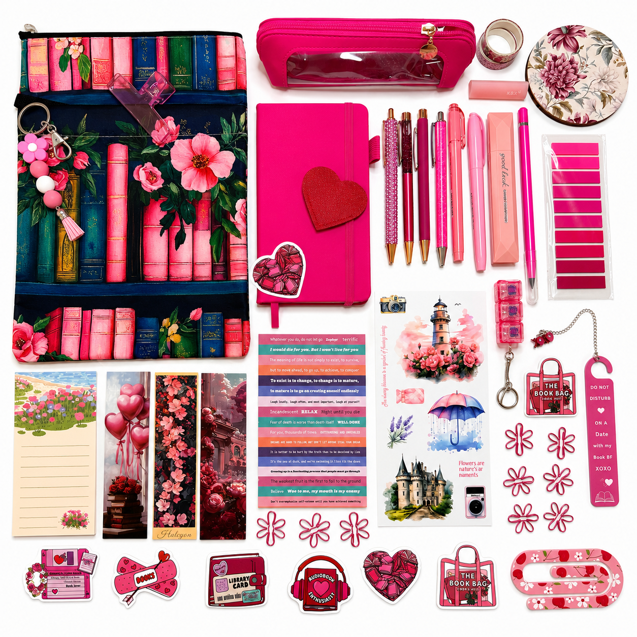 🩷 Hot Pink Bookish Bundle