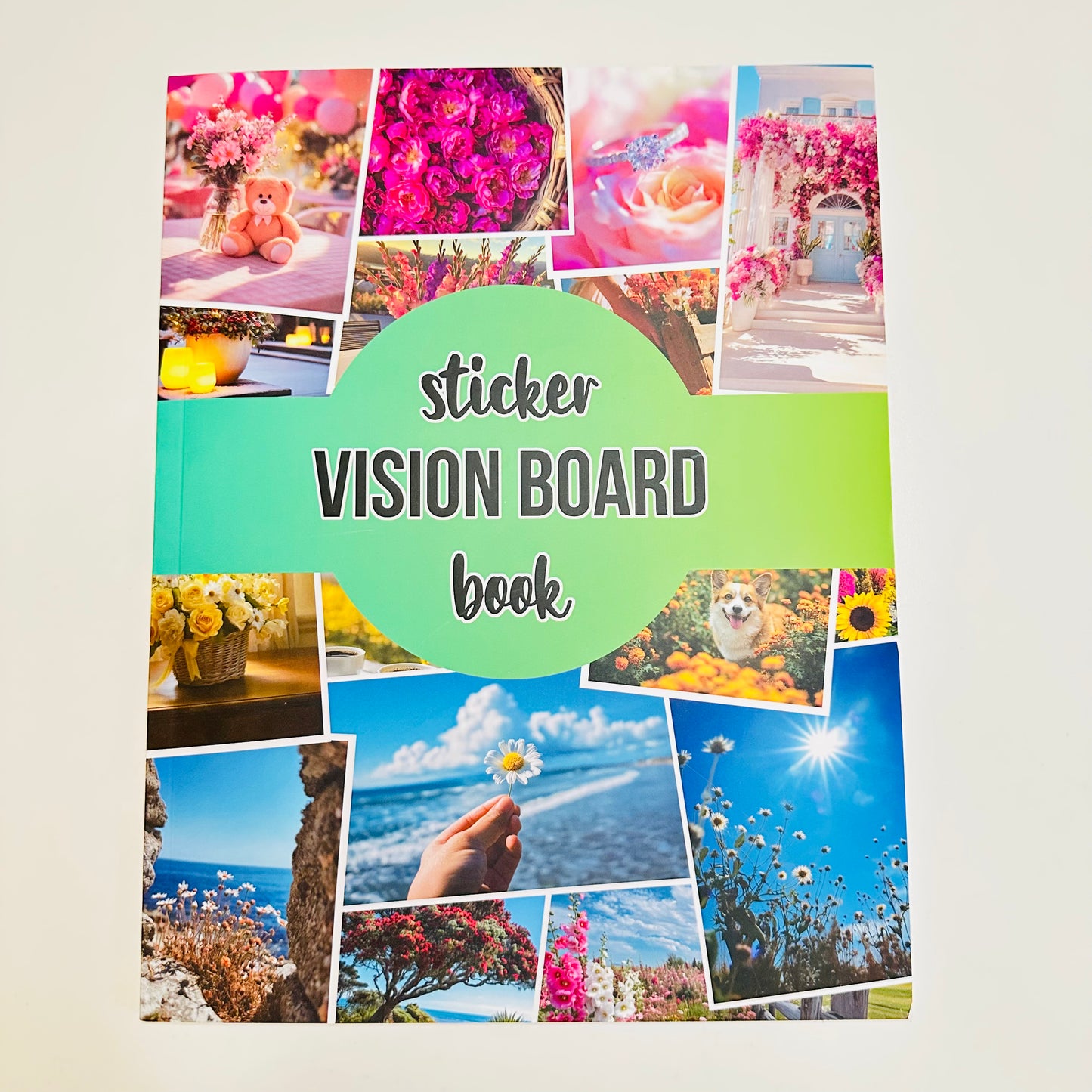 Vision Board Sticker Book