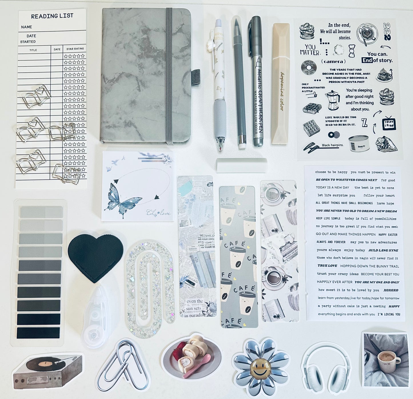 🌫️ Smokey Graphite Bookish Bundle