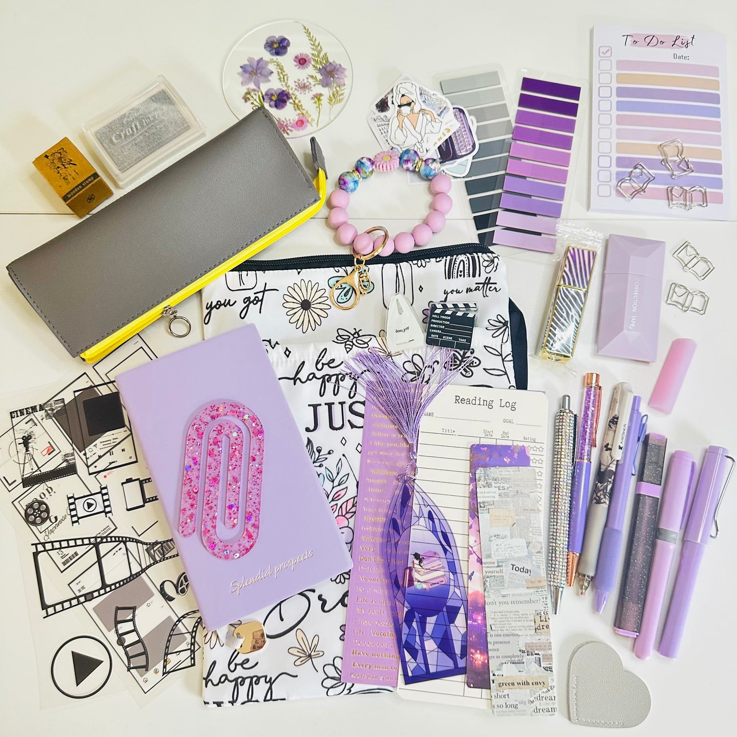 Lavender & Grey Bookish Bundle - Limited Edition