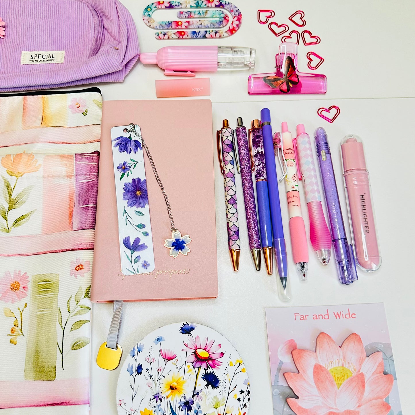 🌺📚"Books & Flowers" Bookish Bundle - Limited Edition