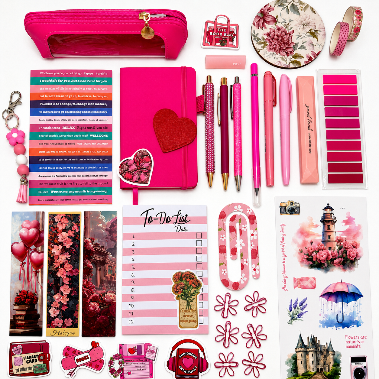 🩷 Hot Pink Bookish Bundle