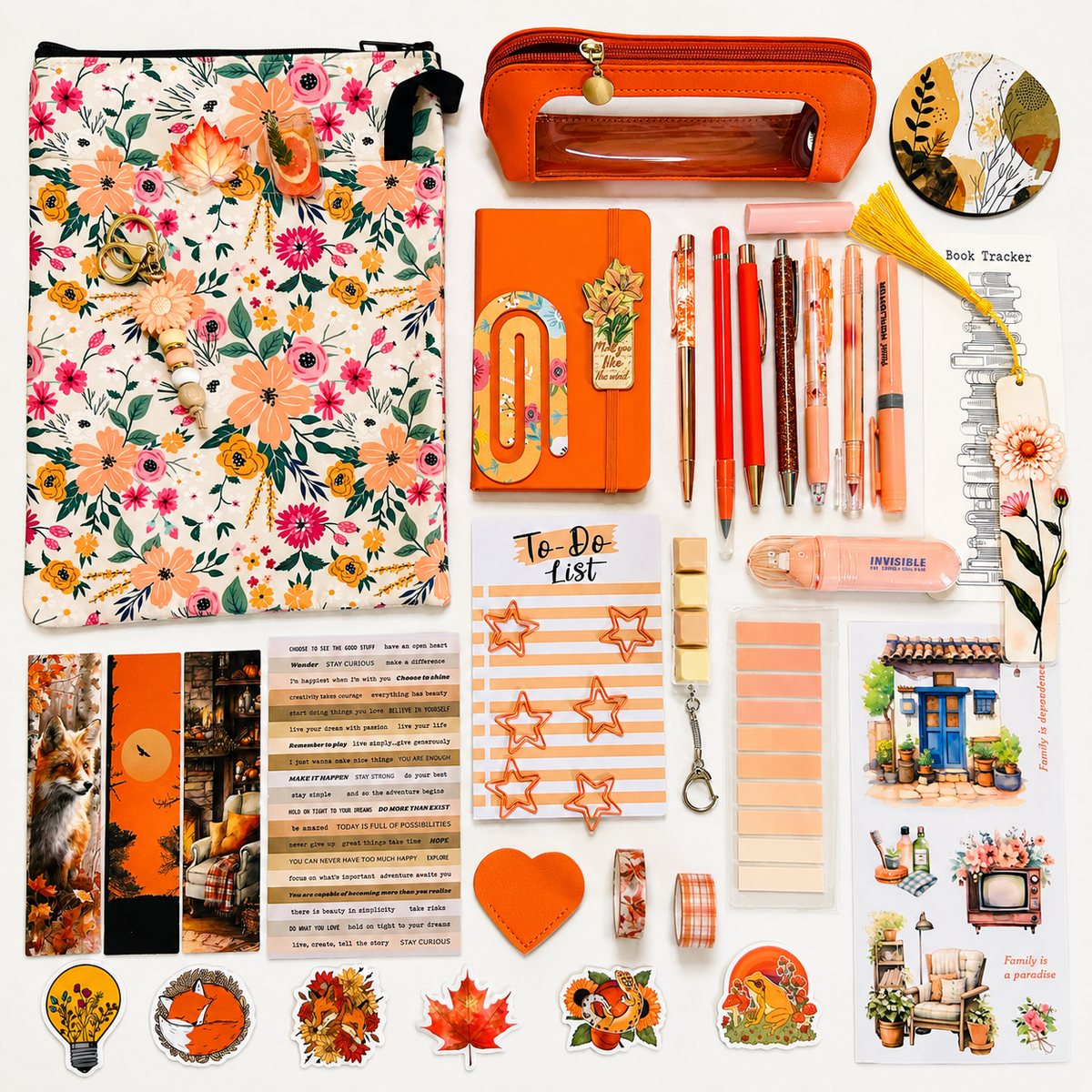 🧡 Orange Bookish Bundle