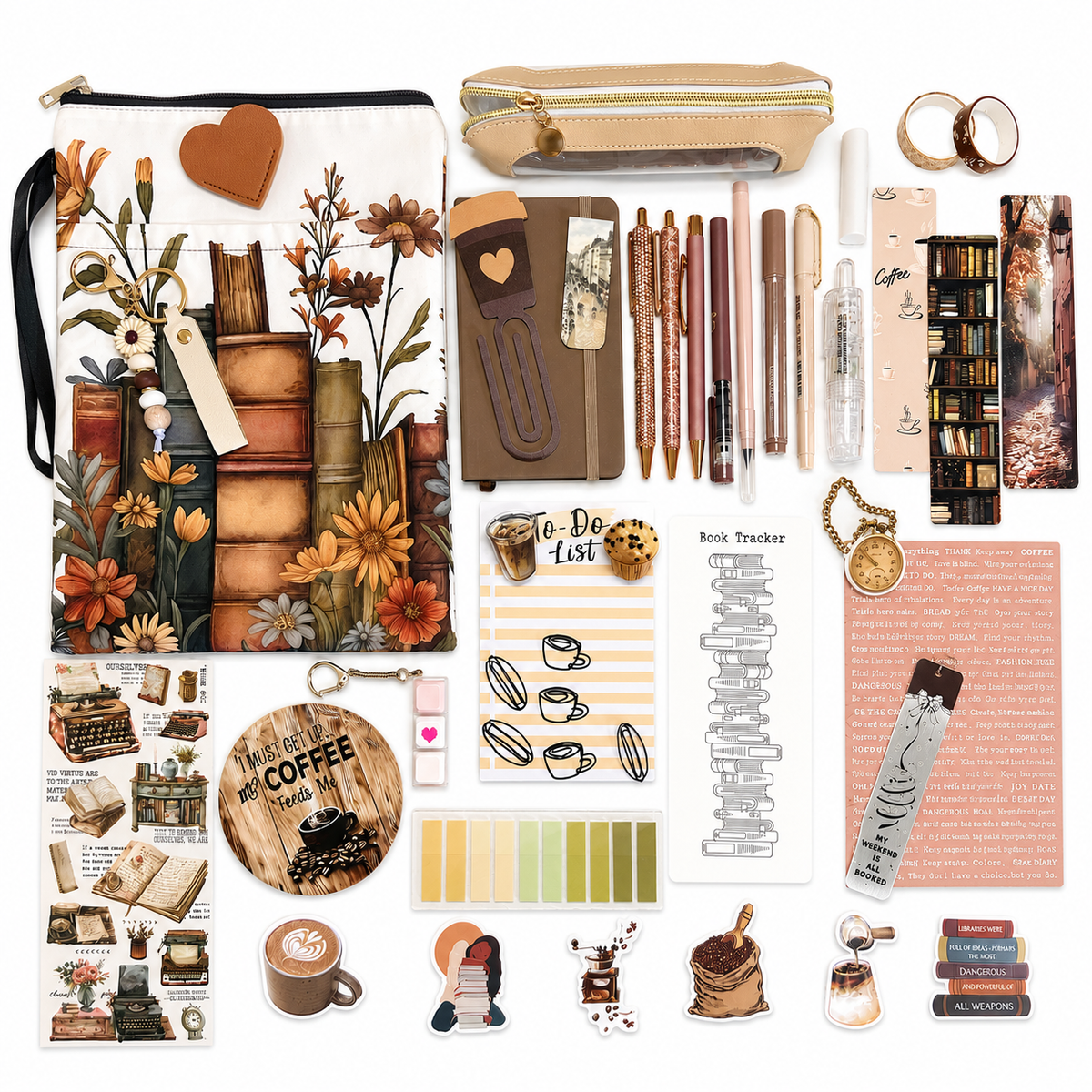 ☕️ Coffee Brown Bookish Bundle