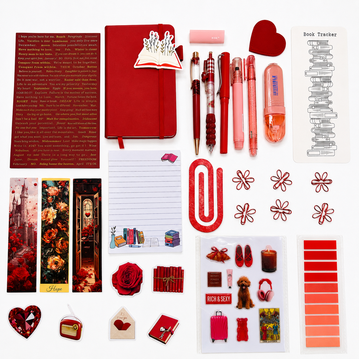 ❤️ Red Bookish Bundle