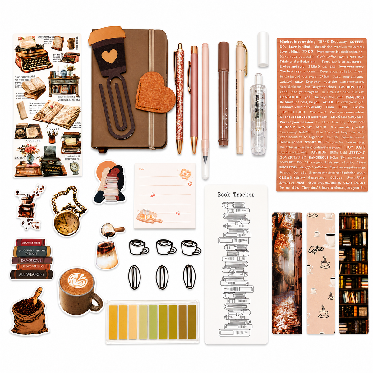 ☕️ Coffee Brown Bookish Bundle