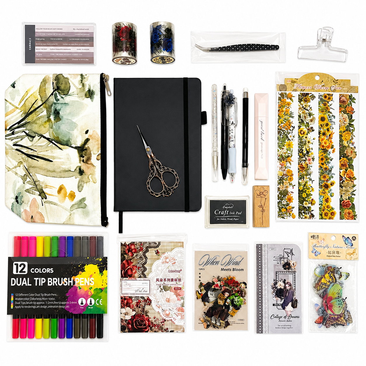 🖤 Black Journaling Kit