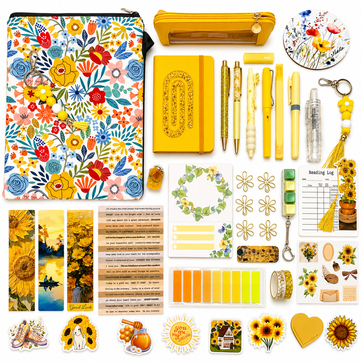 💛 Yellow Bookish Bundle