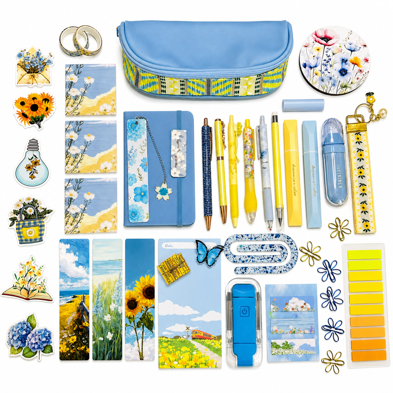 🩵💛 Blue & Yellow Bookish Bundle - Limited Edition
