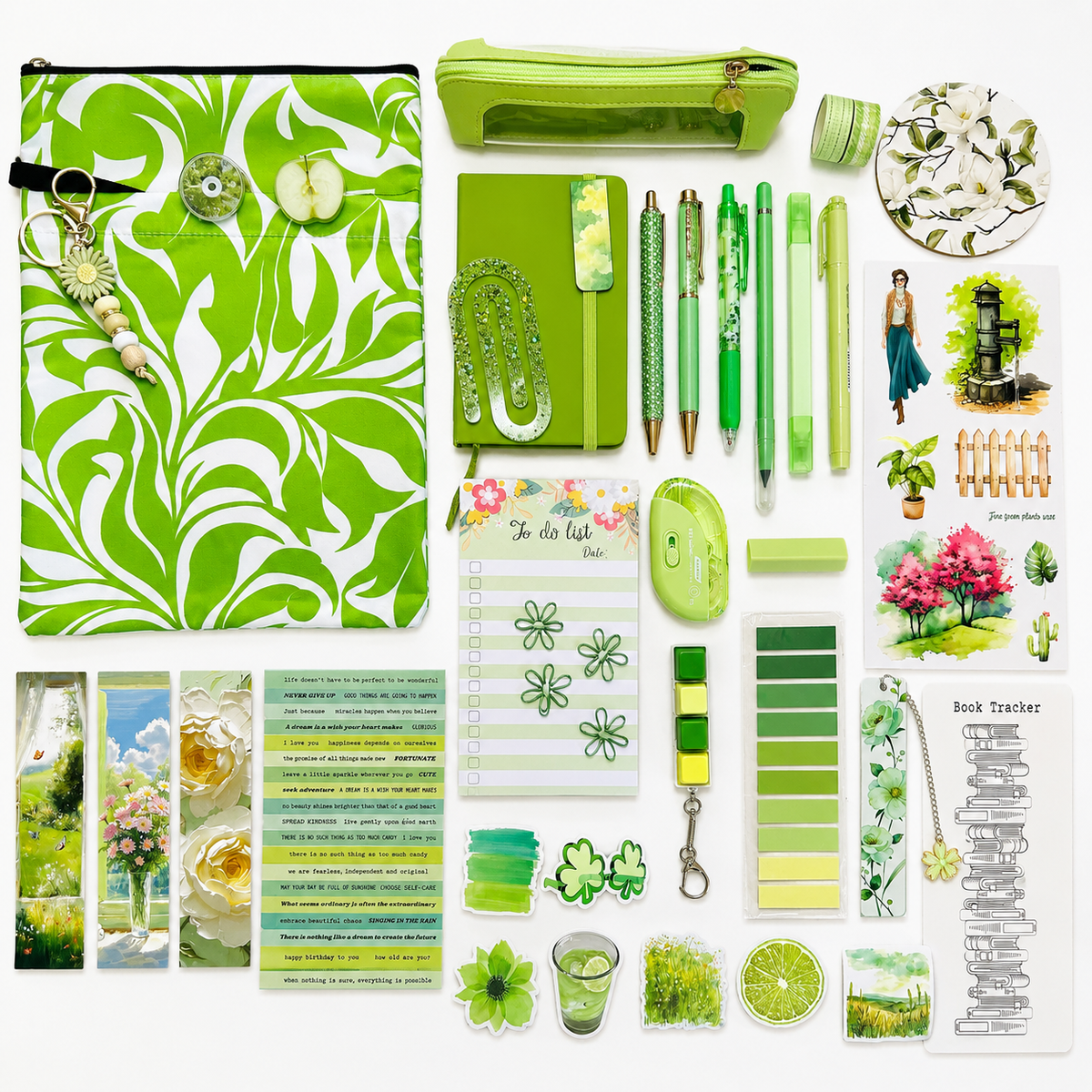 💚 Pistachio Green Bookish Bundle
