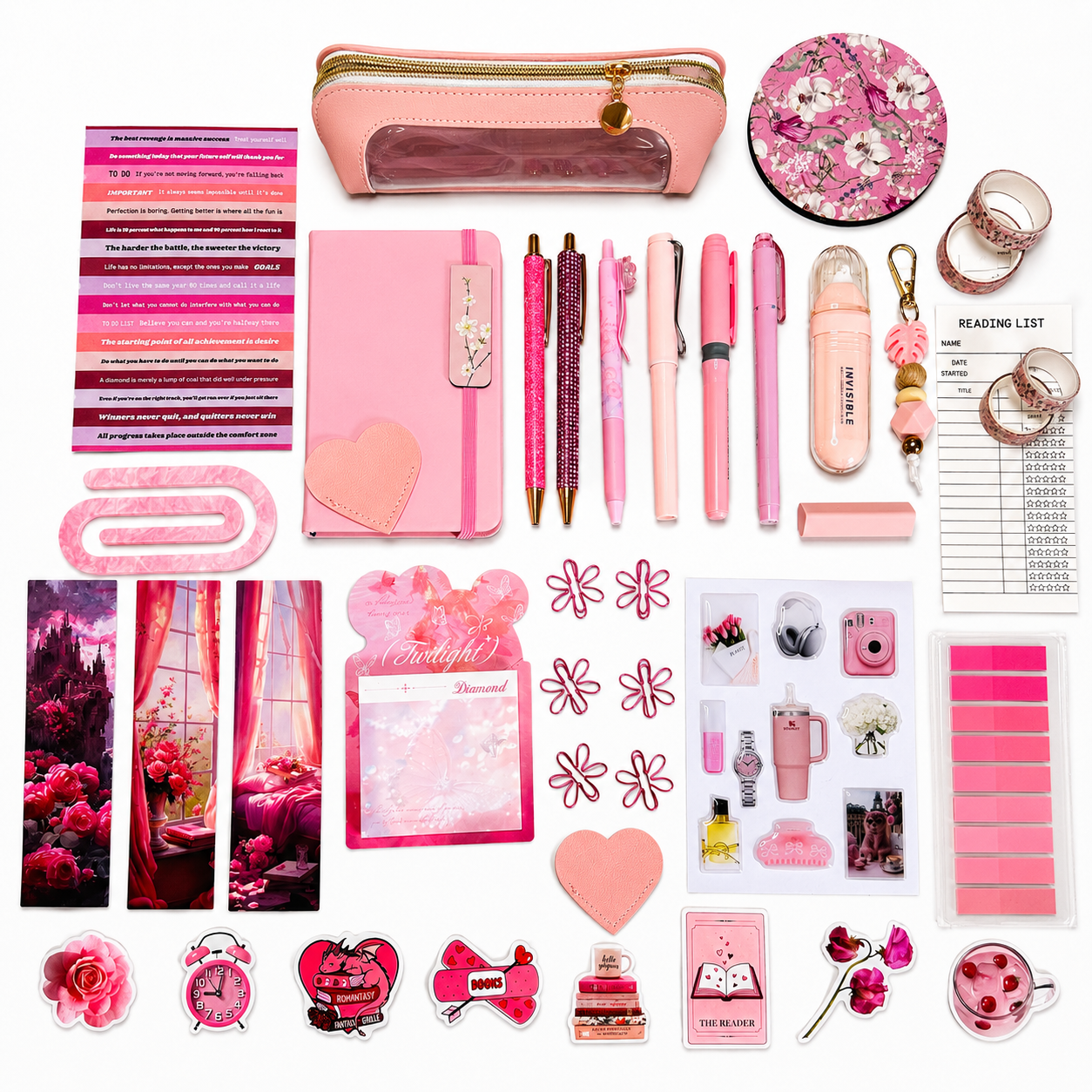 🩷 Pink Bookish Bundle