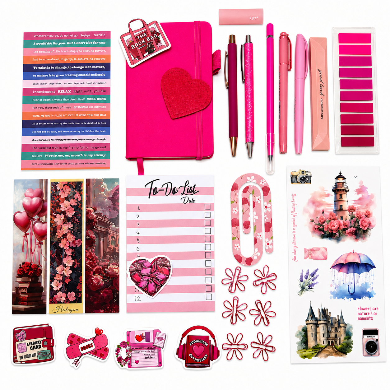 🩷 Hot Pink Bookish Bundle