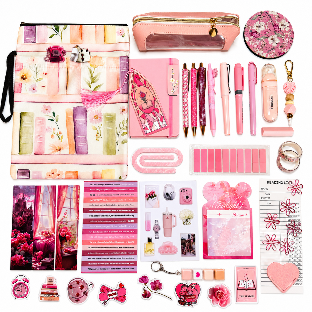 🩷 Pink Bookish Bundle