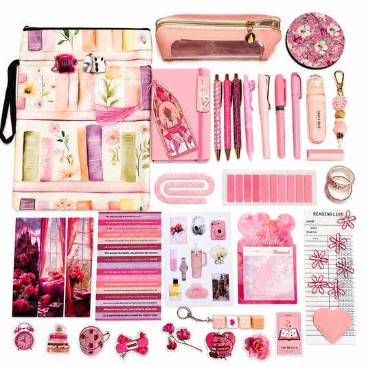 🎀 Pink Bookish Bundle
