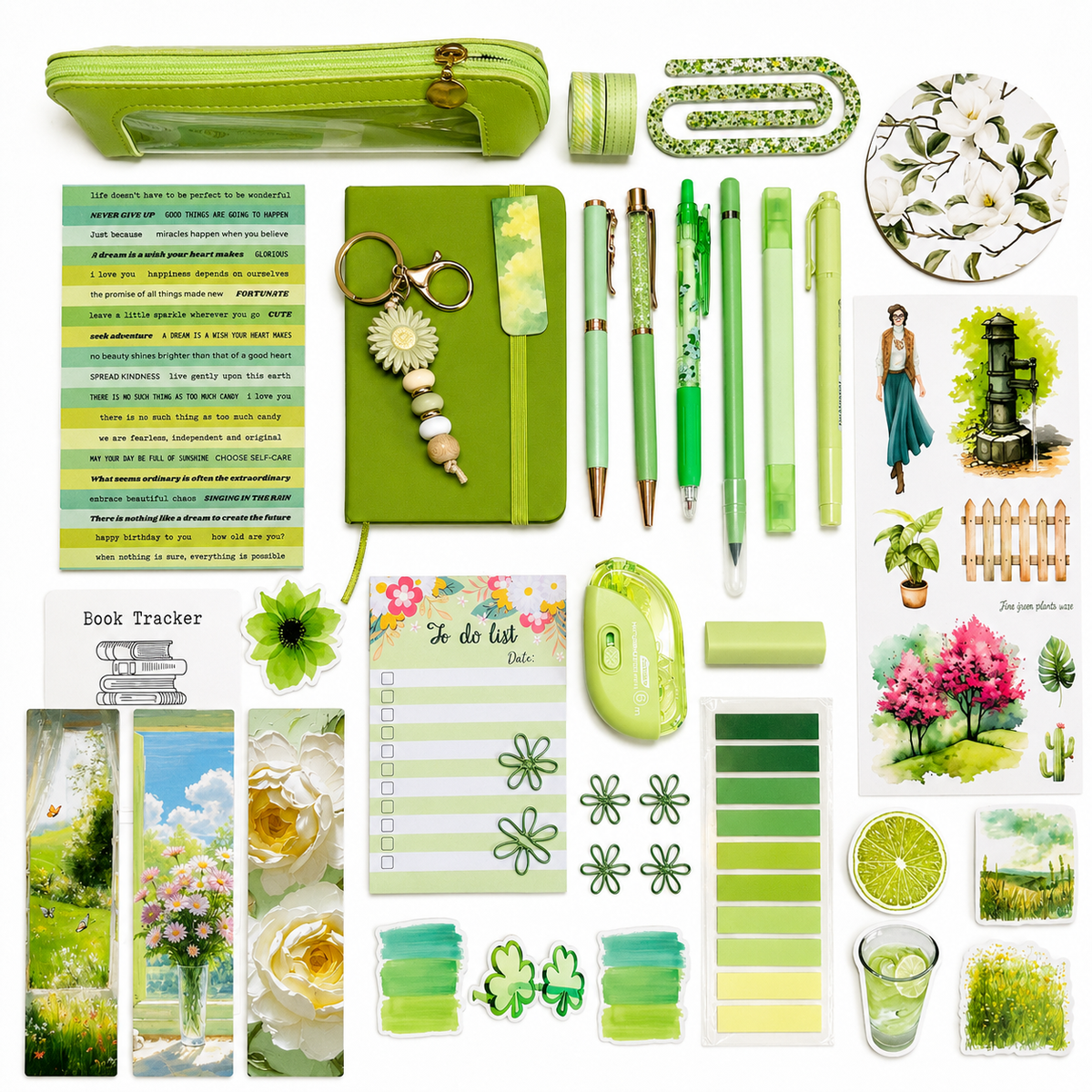 💚 Pistachio Green Bookish Bundle
