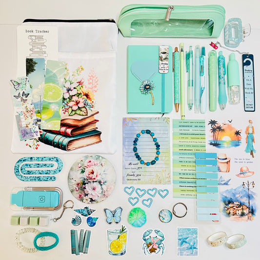 👗 Mint Blue Bookish Bundle