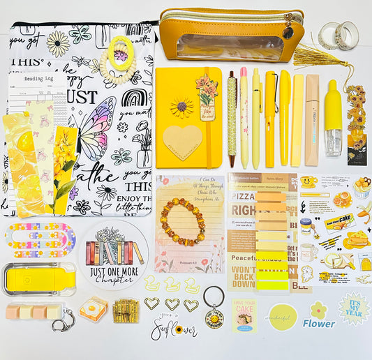 💛 Yellow Bookish Bundle