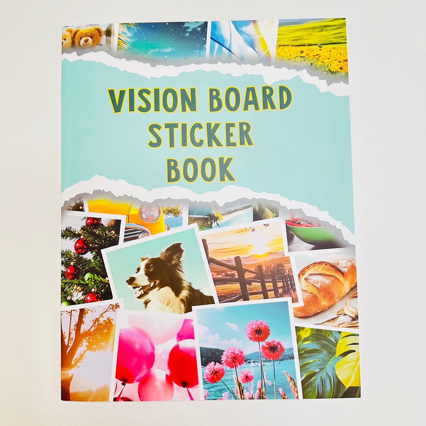 Vision Board Sticker Book