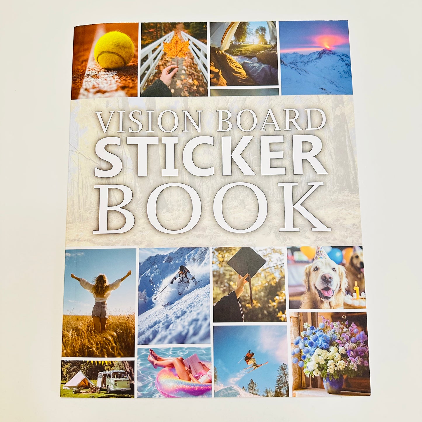 Vision Board Sticker Book