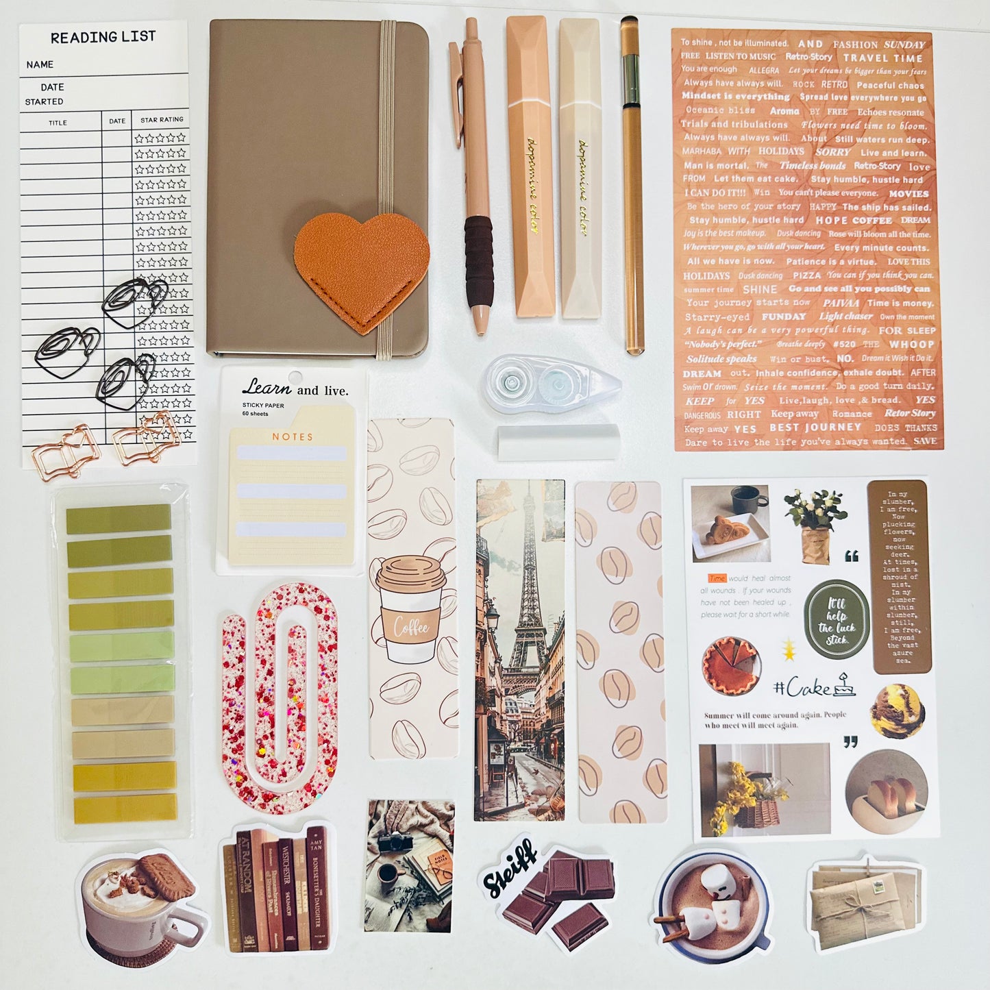 🤎 Coffee Brown Bookish Bundle