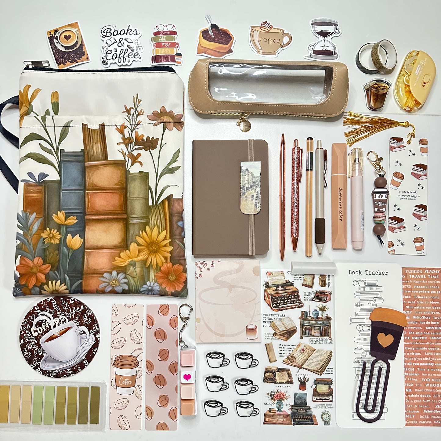🤎 Coffee Brown Bookish Bundle