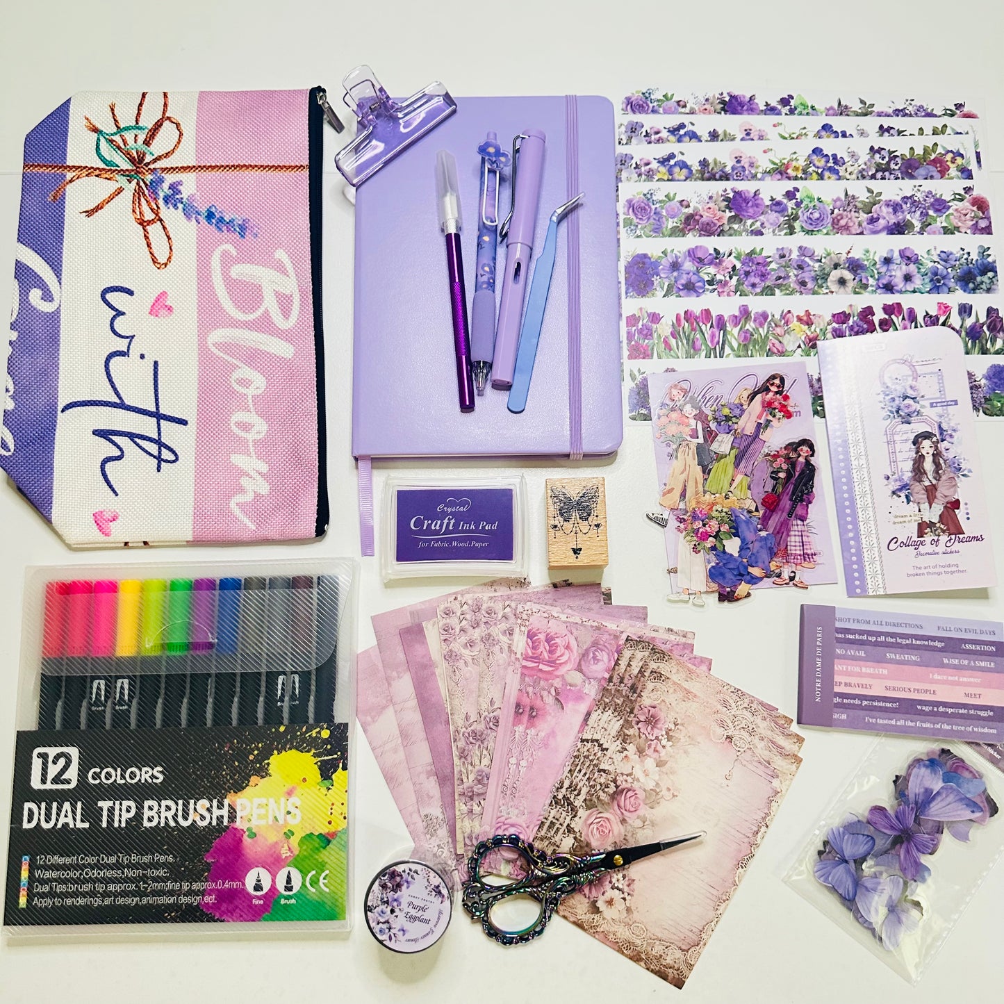Lavender Journaling Kit