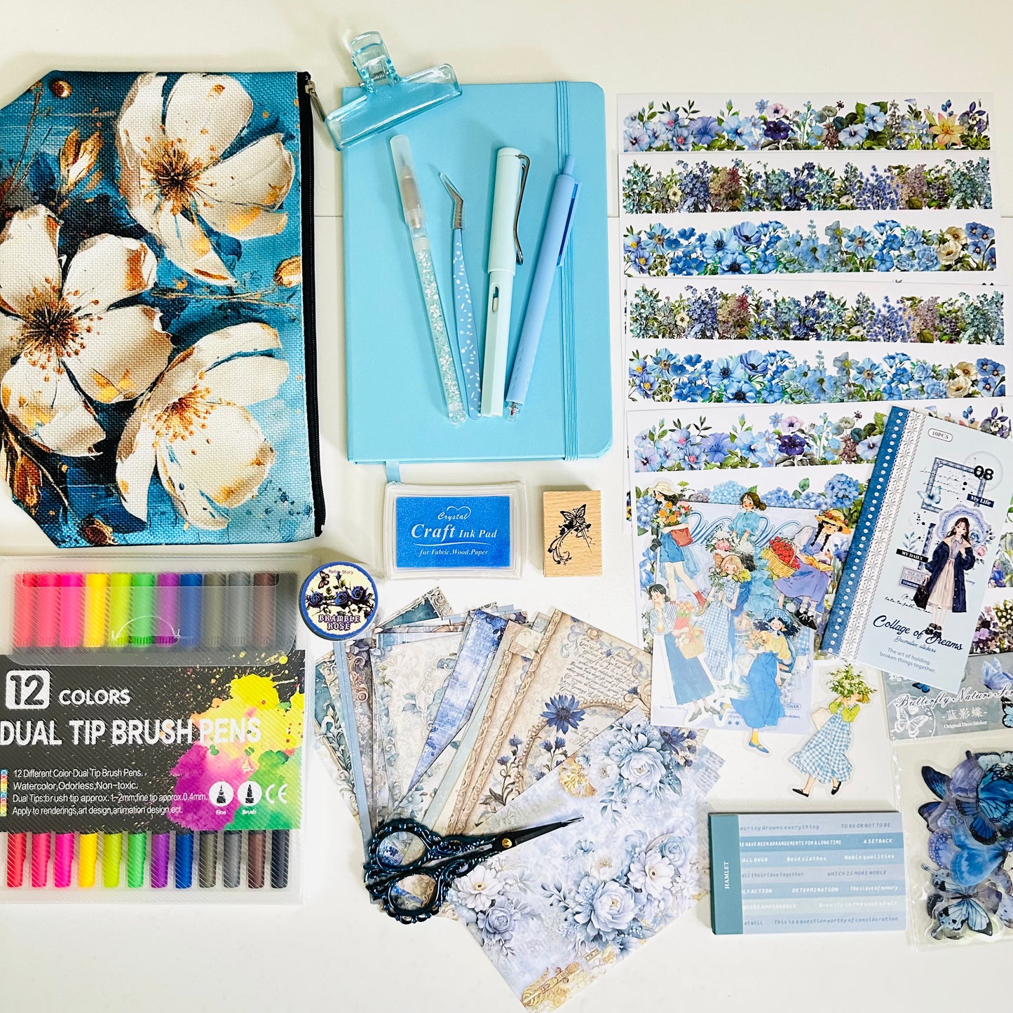 🩵 Baby Blue Journaling Kit