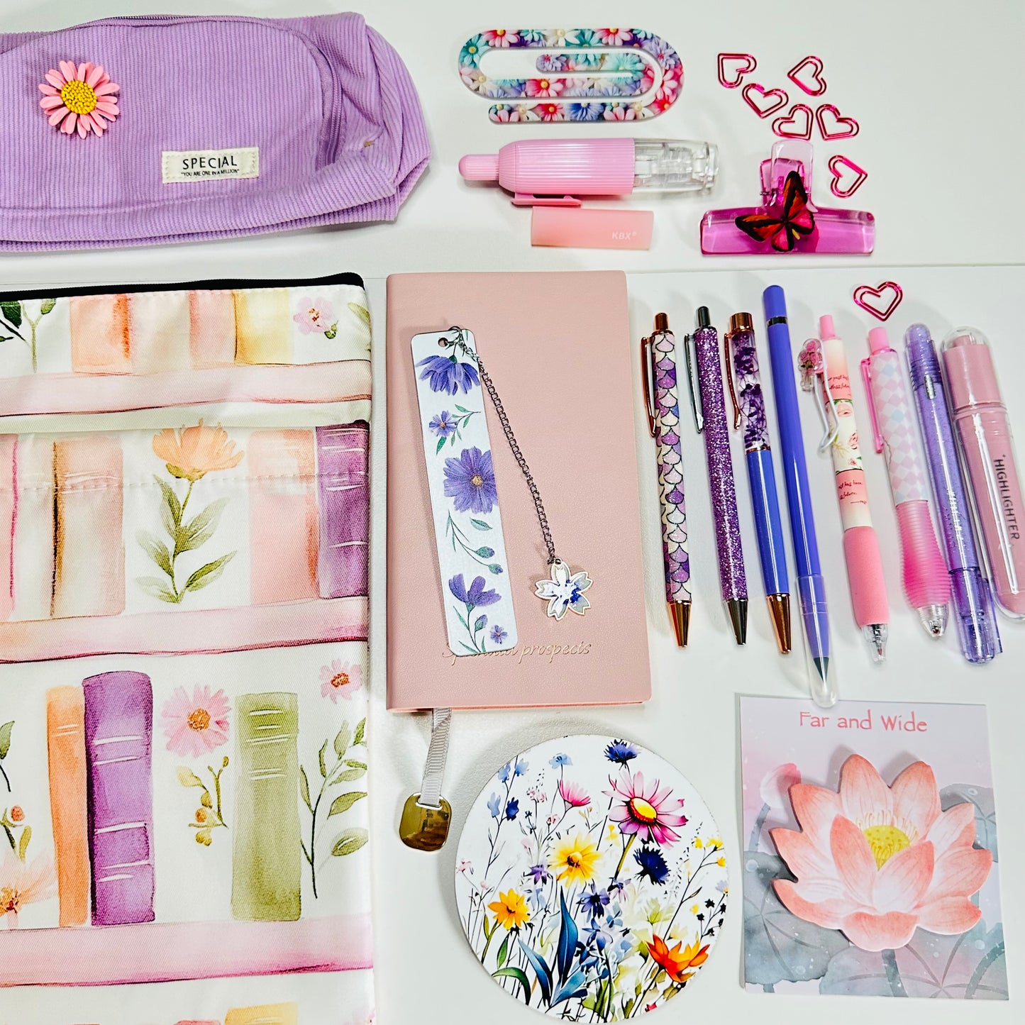 🌺📚"Books & Flowers" Bookish Bundle - Limited Edition