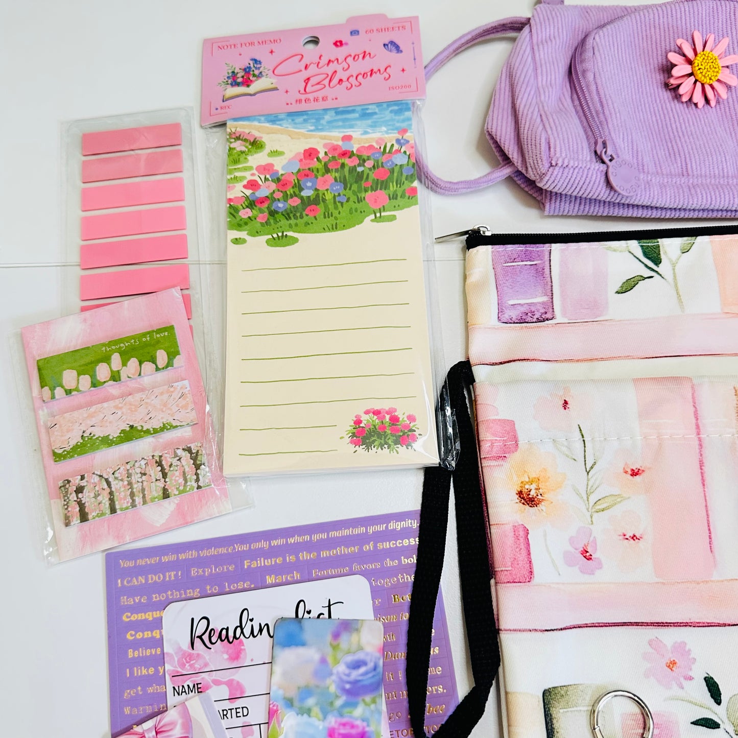 🌺📚"Books & Flowers" Bookish Bundle - Limited Edition